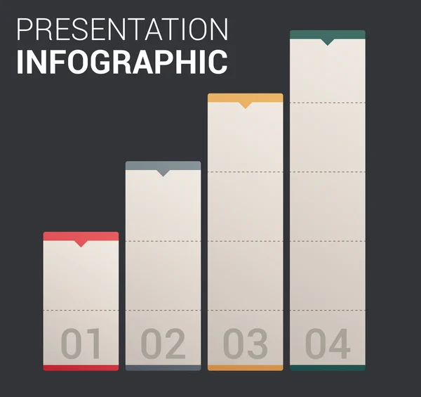 Modern yumuşak renk tasarım şablonu / infographics Telifsiz Stok Illüstrasyonlar