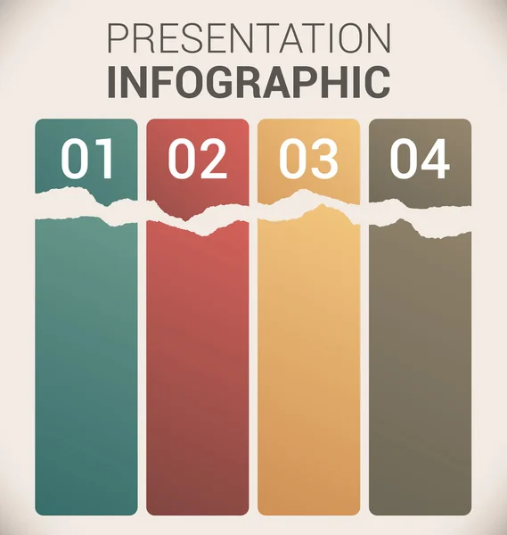 Modern yumuşak renk tasarım şablonu / infographics Vektör Grafikler