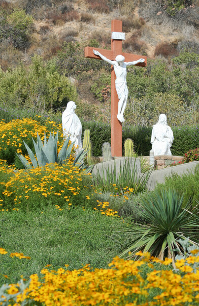 Life size Crucifixion Statues