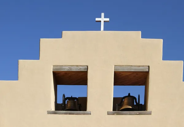 Misión católica de Adobe — Foto de Stock