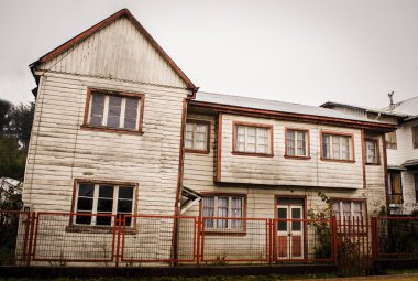 kırsal chiloe evinde