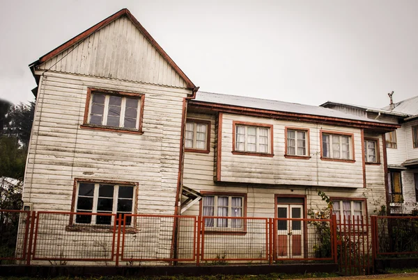 Landhaus auf chiloe — Stockfoto