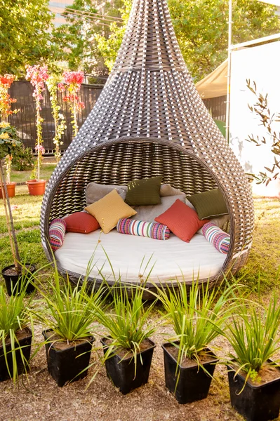 Cool furniture for the garden — Stock Photo, Image