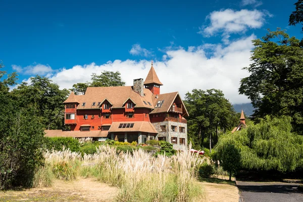 Bellissimo hotel nel sud del Cile — Foto Stock