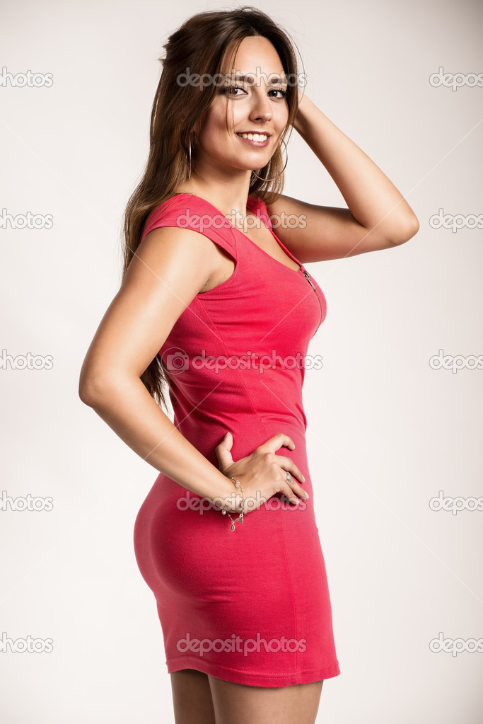 young girl sexy dress