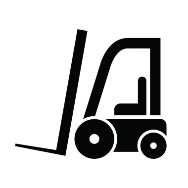 Illustration of Forklifts clipart