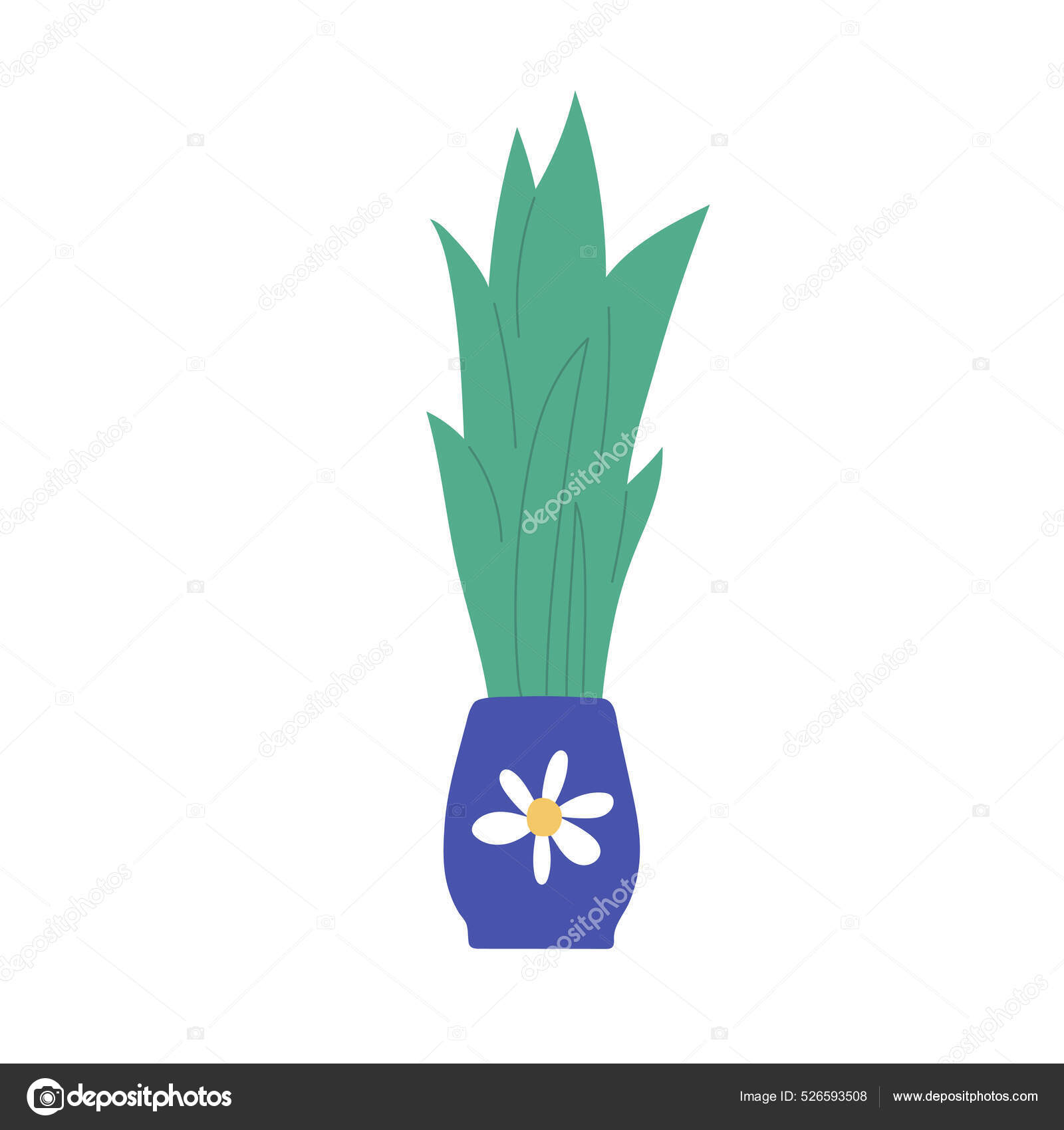 Snake plant Free Stock Vectors