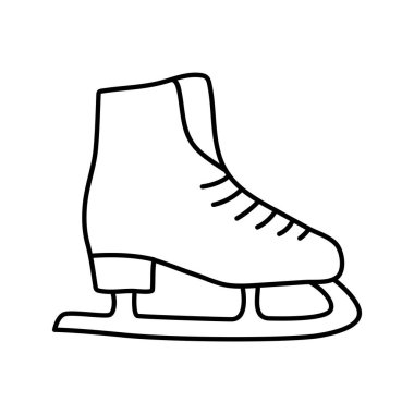 Patenler. Spor malzemeleri çizimi. El çizimi taslak ikonu. Vektör siyah ve beyaz freehand fitness çizimi