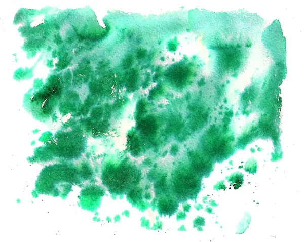 Акварель темно-зеленый фон — стоковое фото