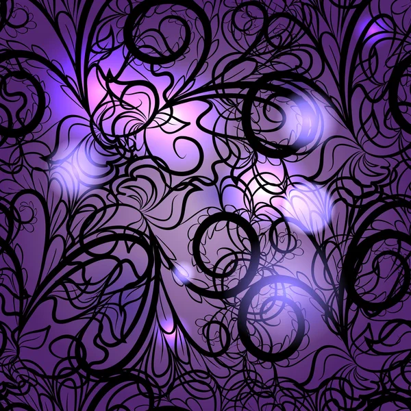 Abstracte violet naadloze — Stockvector