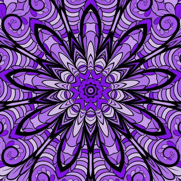 Firkantet violet mønster – Stock-vektor