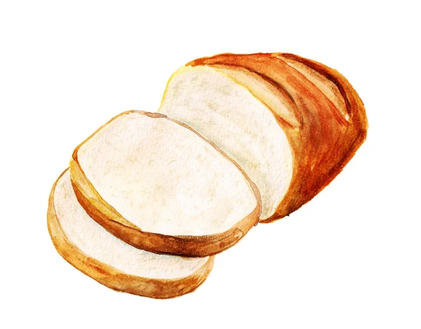 白パン — ストック写真