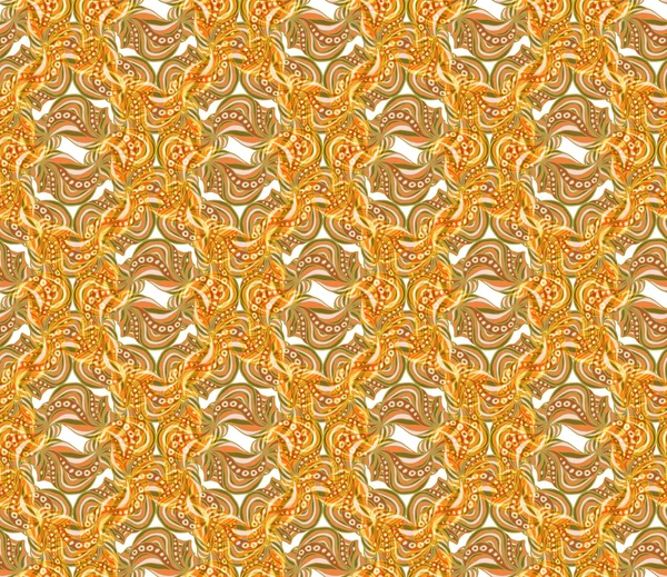 Orange seamless pattern — Stock Vector