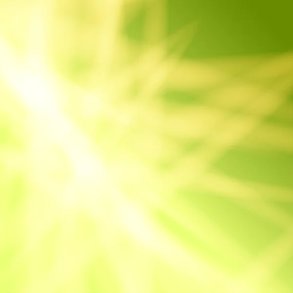 Geel-groen abstracte achtergrond — Stockvector