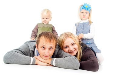 mutlu bir aile kızı
