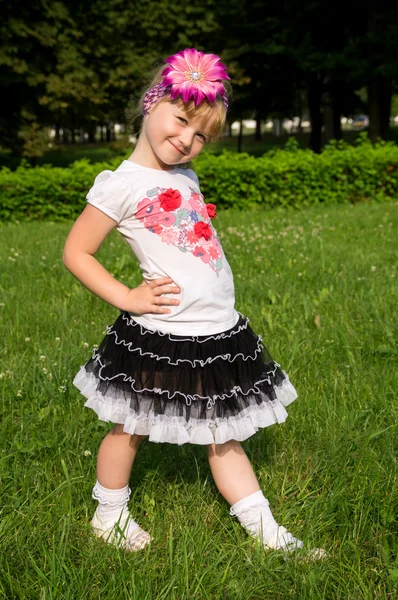 Little girl posing — Stock Photo, Image