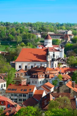 Vilnius havadan görünümü