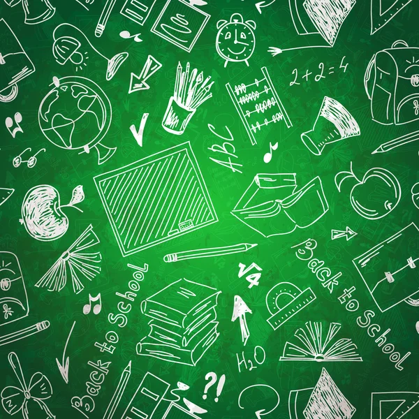 Dikişsiz desen arka plan okul