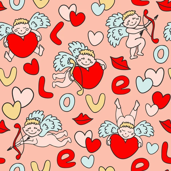 Modèle pour la Saint-Valentin — Image vectorielle