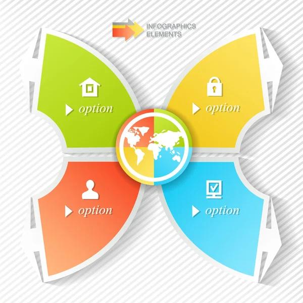 Infografías de negocios — Archivo Imágenes Vectoriales