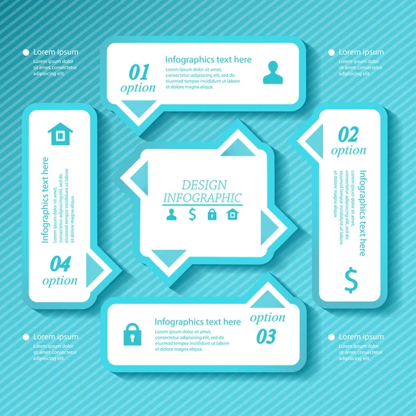 Infografías de negocios — Archivo Imágenes Vectoriales