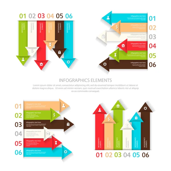 Vektor-Design-Elemente — Stockvektor