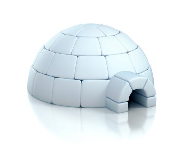 Igloo illüstrasyon
