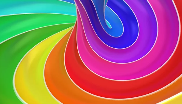 Абстрактний 3D барвистий фон — стокове фото