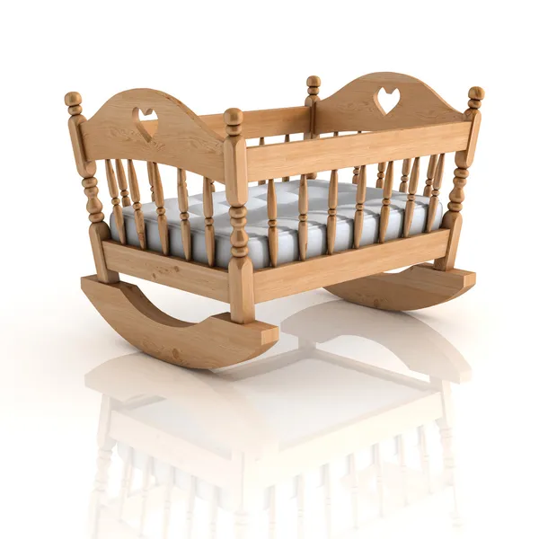 Cradle 3d illustration — Stock Photo, Image