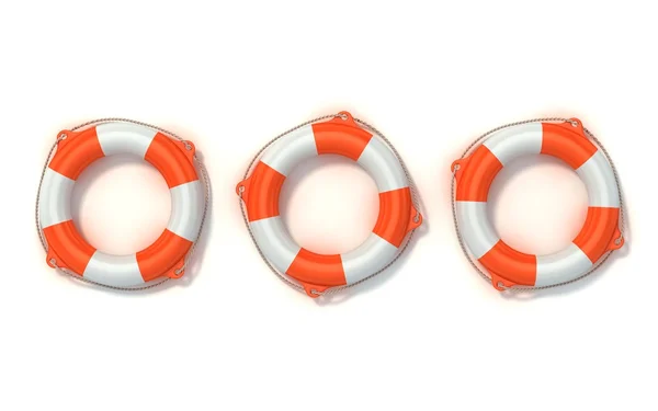 Иллюстрация Lifebuoy 3d — стоковое фото