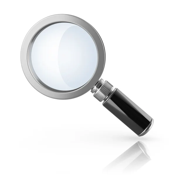 Magnifier loupe 3d icon — Stock Photo, Image