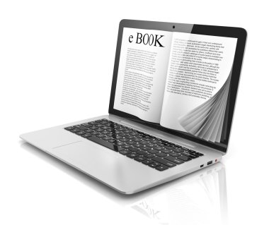 e-kitap 3d konsept