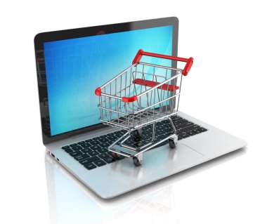 3d konsept alışveriş online