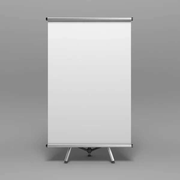 Placa de apresentação em branco — Fotografia de Stock