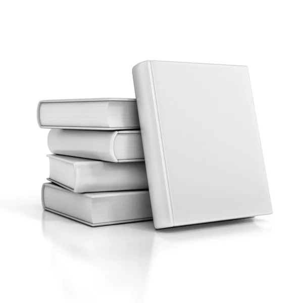 Books with blank covers — Stock Photo, Image