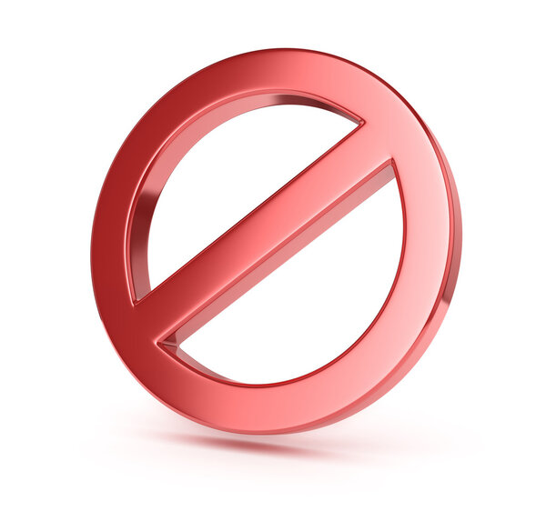 Запретный знак
