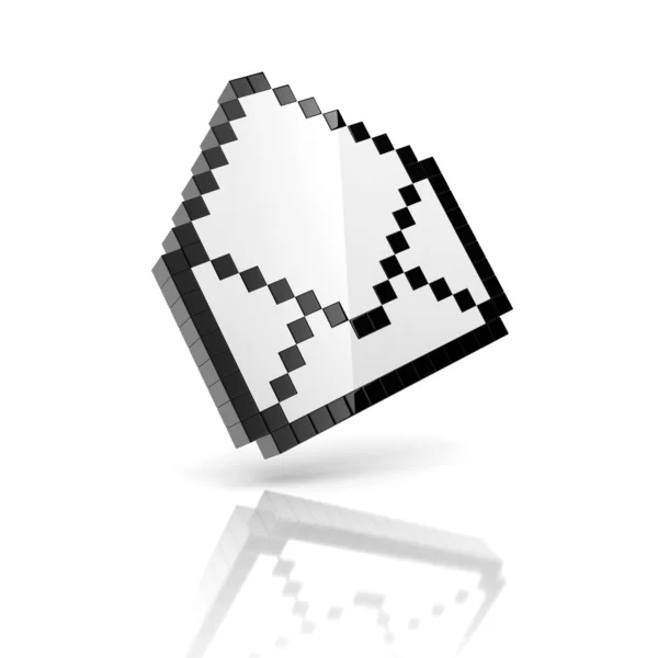 E-Mail 3D-Symbol — Stockfoto