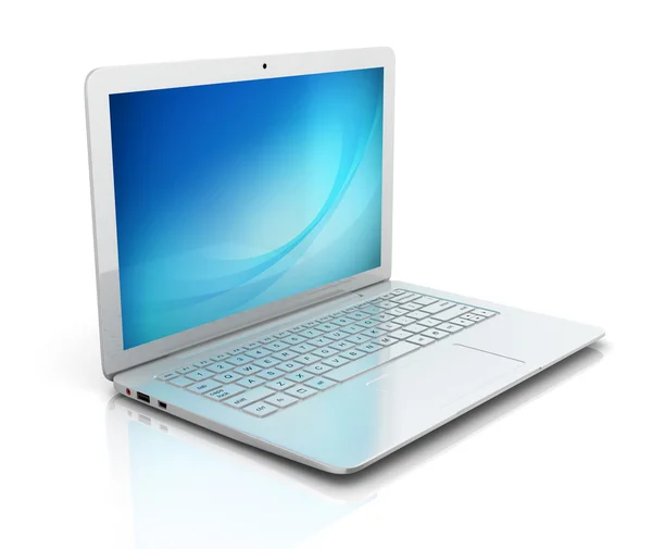 Laptop notebook ultrabook isolated — Stock Photo, Image