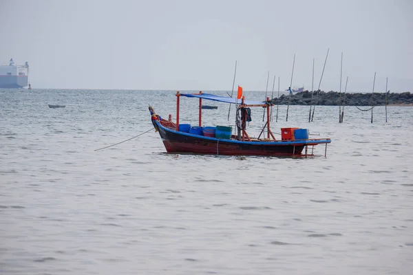 Muitos Barcos Pesca Indo Pescar — Fotografia de Stock