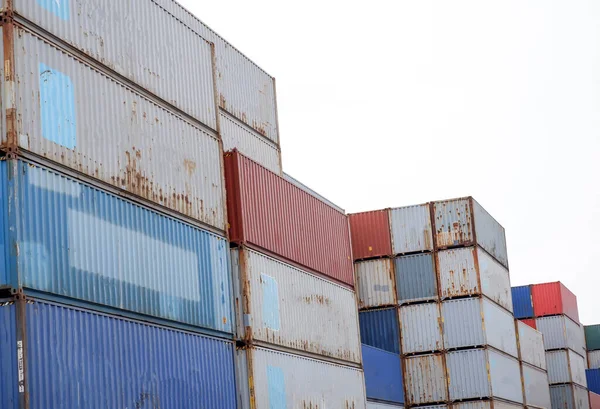 Industriförpackningsanläggning För Transport Import Exportverksamhet — Stockfoto