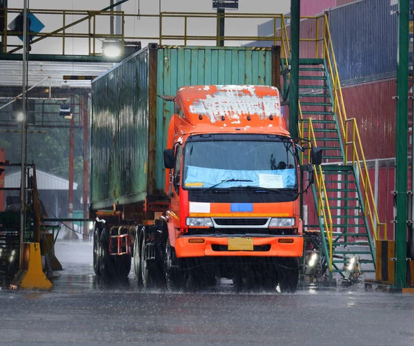 Truck Rainy Season — Stock Photo, Image