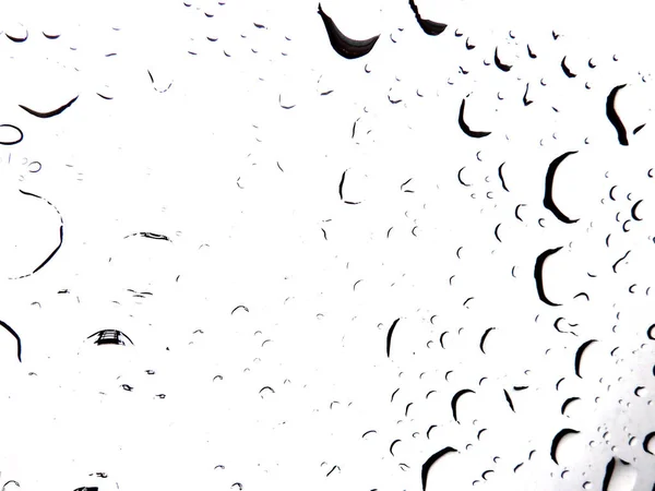 Βροχή Γυάλινο Φόντο Υφή — Φωτογραφία Αρχείου