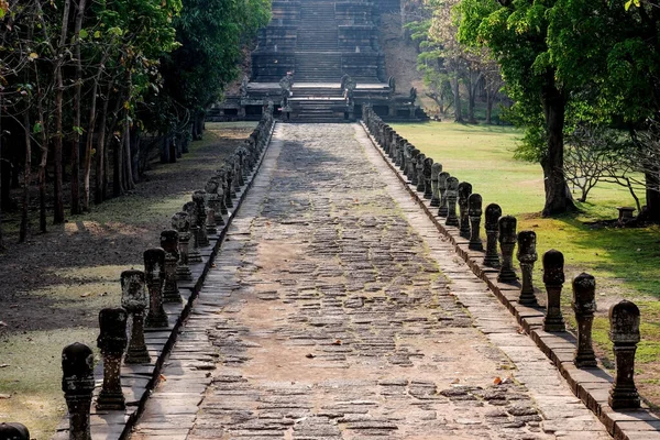 Corridor Stone Castle Southeast Asia — Stock Photo, Image