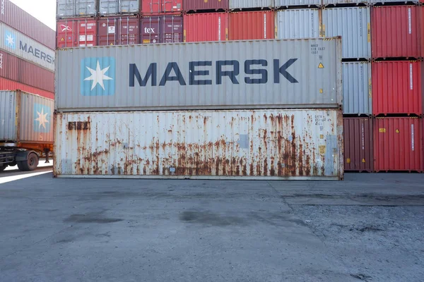 Cargo Ship Port — Stock Photo, Image