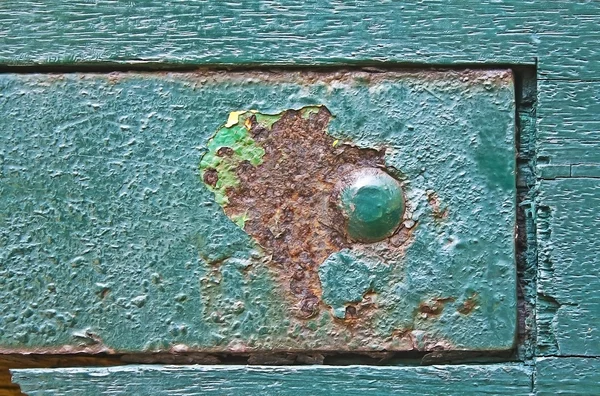 Зеленый ржавый фон — стоковое фото