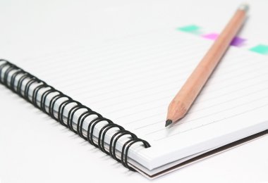 defter kalem ile