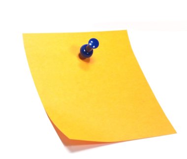 iğne ile kağıt Not