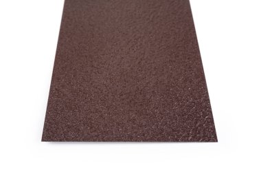 Kahverengi raster boyalı alüminyum çarşaf