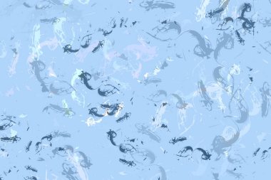 Soyut karalama açık mavi arkaplan