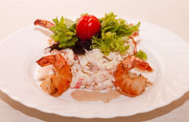 bkz: salata ve karides